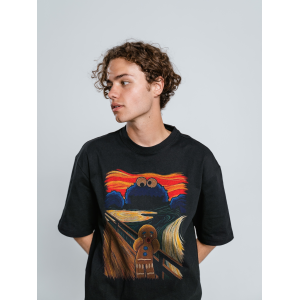 Tricou Scream (imagine cu meme Munk)